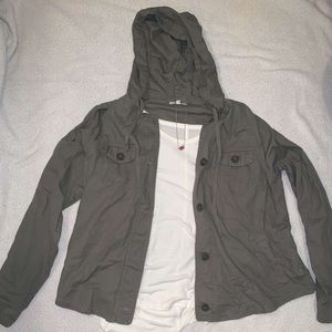 Maurices olive utility jacket